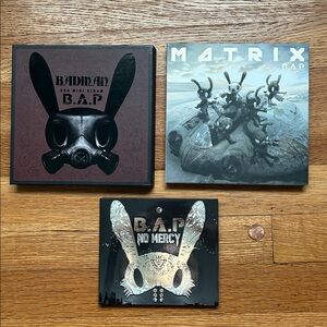 B.A.P Matrix, Badman, and No Mercy Albums Kpop